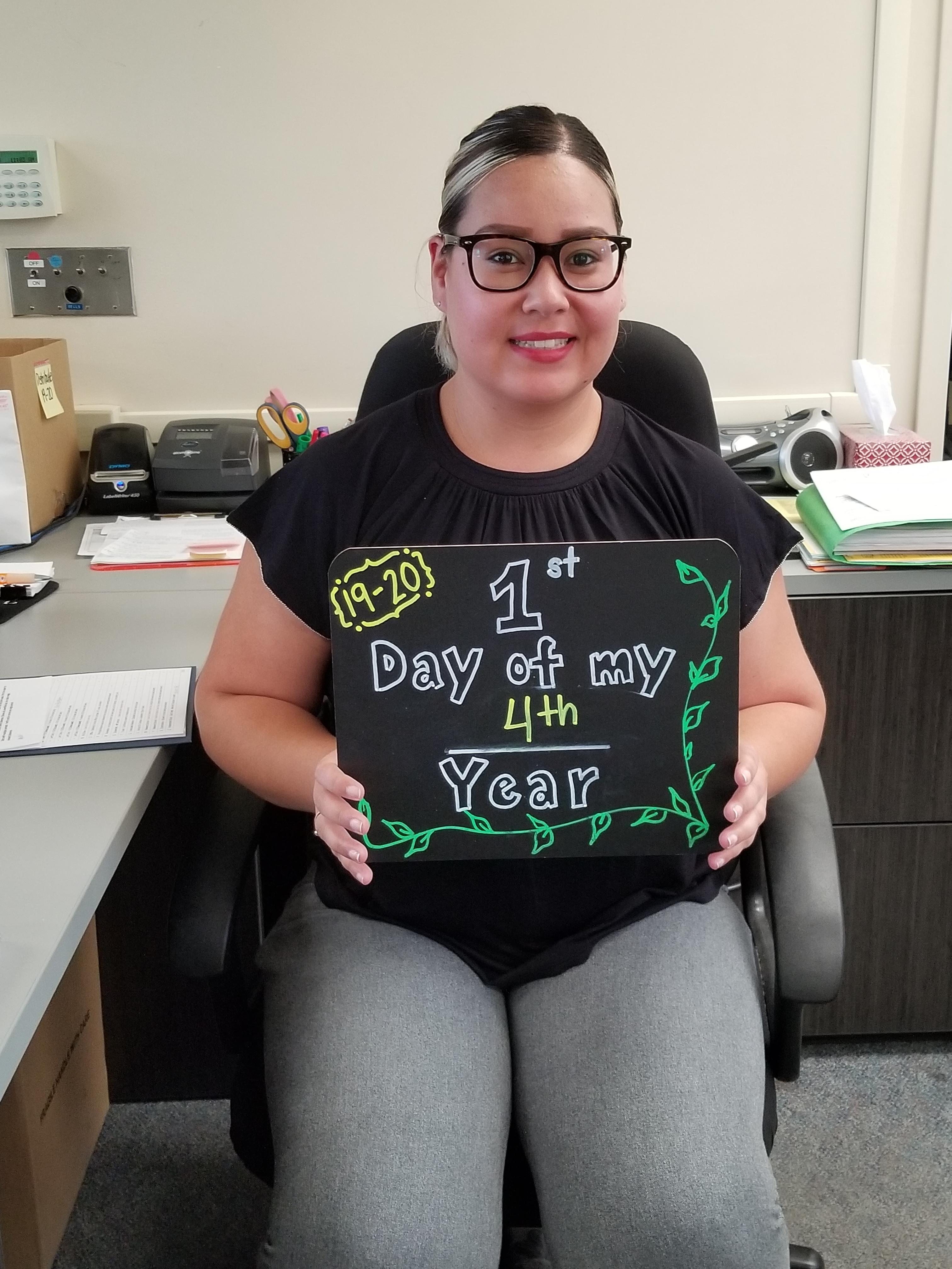 Ms. Genisis Escareno joined PUSD in 2016-17 as a College Tutor at Allison Elementary.  Now she has joined the Allison Team as the new Attendance Clerk.  Congratulations, Genisis! #proud2bepusd